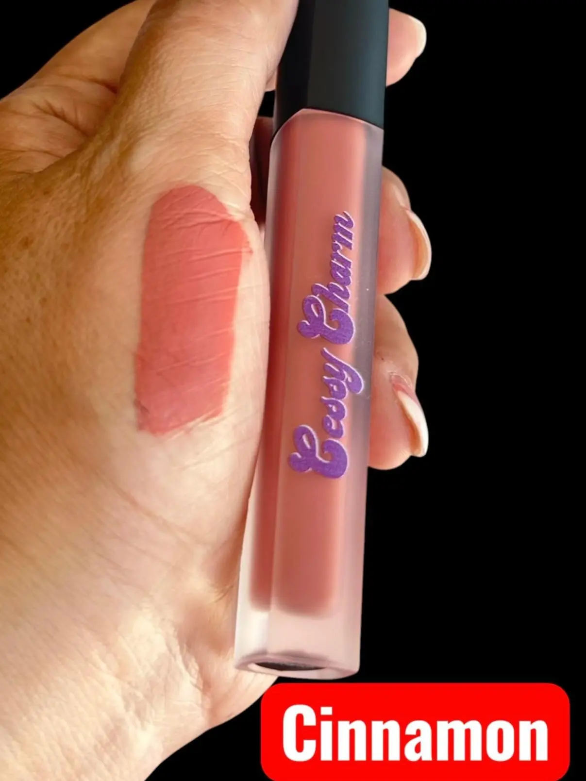 CESSY CHARM COSMETICS Luxury Velvet Matte Lipstick - Waterproof Cosmetic with Lip Care, Moisture, and Smooth Hydrating Benefits for Daily Makeup Use