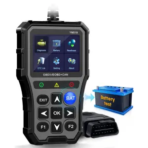 OBD2 Scanner & Battery Tester – Color Screen Code Reader for All OBD II Cars (1996 & Newer)