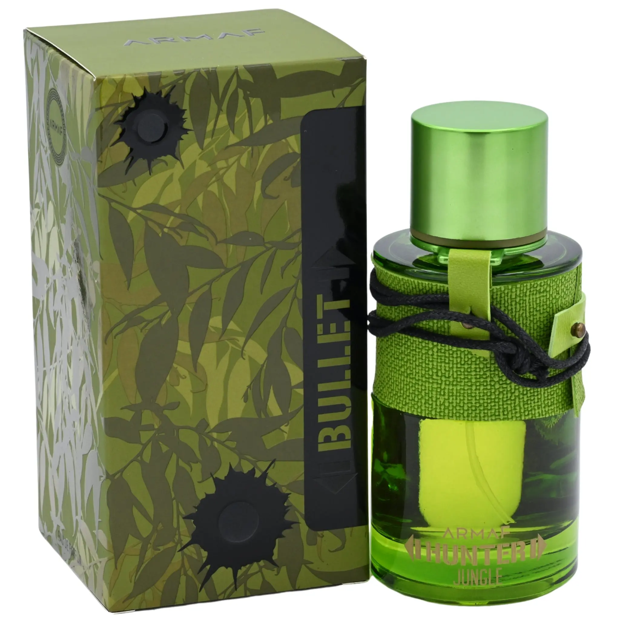 Giorgio Armani Hunter Jungle Men's Luxury EDP Spray Fragrance - Aromatic Citrus Woody, Masculine, Greenmint Scent, Men's Cologne, 3.3/3.4 oz, New in Box