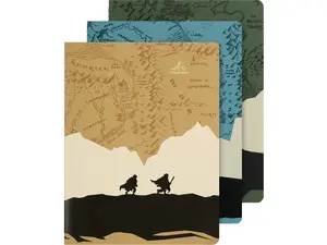 Moleskine Limited Edition The Lord of the Rings Cahier Journals (Set of 3)
