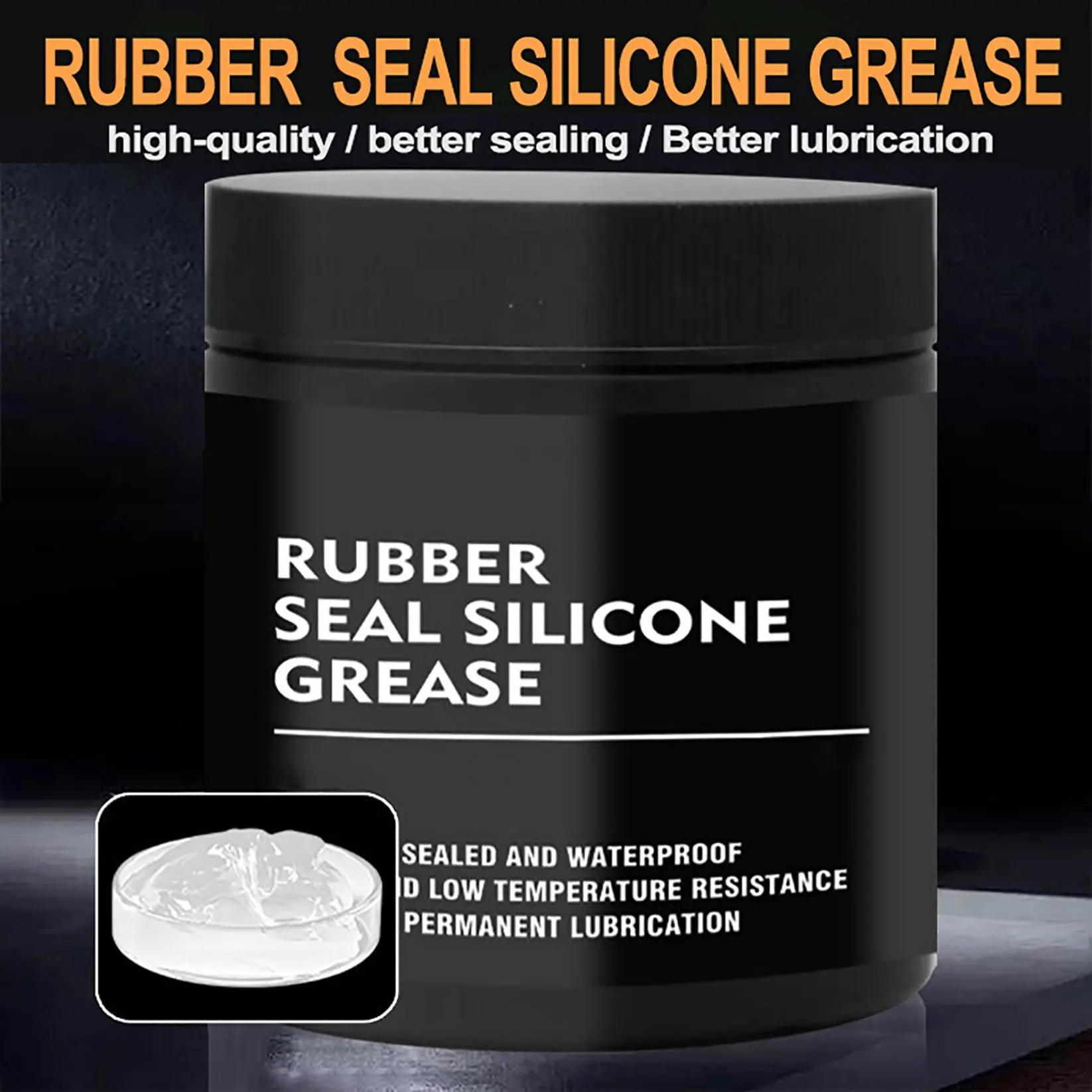 30/50/80/100g Waterproof Silicone  Grease Car Rubber Seal O-Rings Conditioner Repair Maintenance Lithium Grease Tools