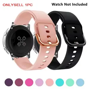 Sports Silicone Watch Band (Band Only), Replacement Watch Band for Women & Men, Wearable Accessories Smart Watch Accessories Compatible with Garmin Venu 3 Band Forerunner 265 255 Music Vivoactive 4