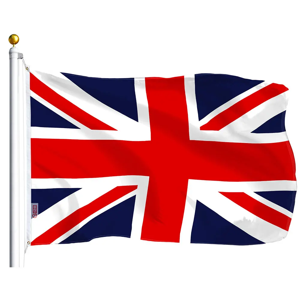United Kingdom (UK Union Jack) Flag 75D Printed Polyester 3x5 Ft United Kingdom (UK Union Jack) Flag 75D Printed Polyester 3x5 Ft