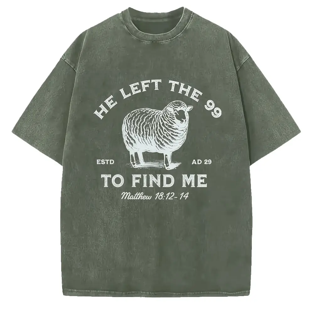 Washed T-shirt-Green