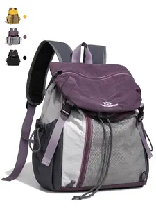 Unisex Aesthetic Waterproof, Lightweight Casual Daypack, Large Capacity Student Bag with Multiple Compartments, Anti-Theft Design, Suitable for Teens & Students