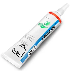 Permanent Clear Strong Waterproof Leather Glue 2 oz, Professional Leather Repair and Bonding Adhesive for Sofas Car Seats Purses