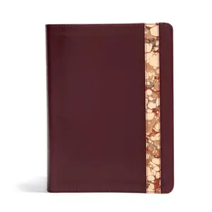 USED-CSB Spurgeon Study Bible, Burgundy/Marble Leathertouch(r) by Csb Bibles by Holman (Unknown)
