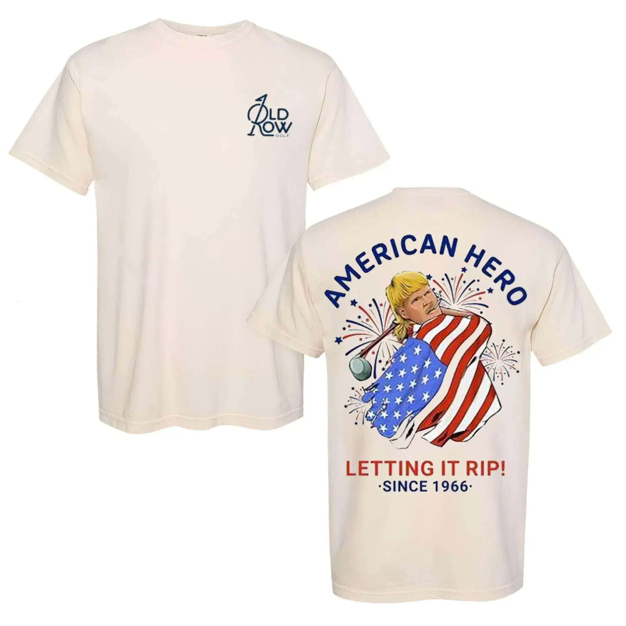 John Daly - America Hero Letting It Rip Tshirt/Sweatshirt/Hoodie, Golf Of America 4th Of July Tshirt, Grip It And Rip It Golf Tee, Gym To Street Wear, Classic Cotton