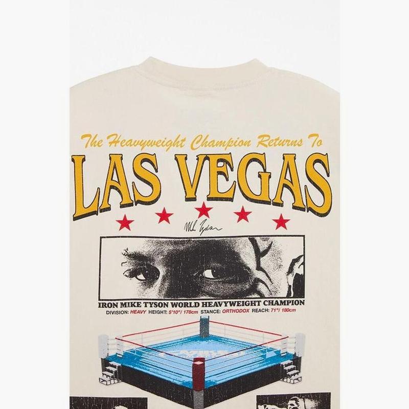 PacSun Men's Mike Tyson Return To Las Vegas T-Shirt - Multicolor S