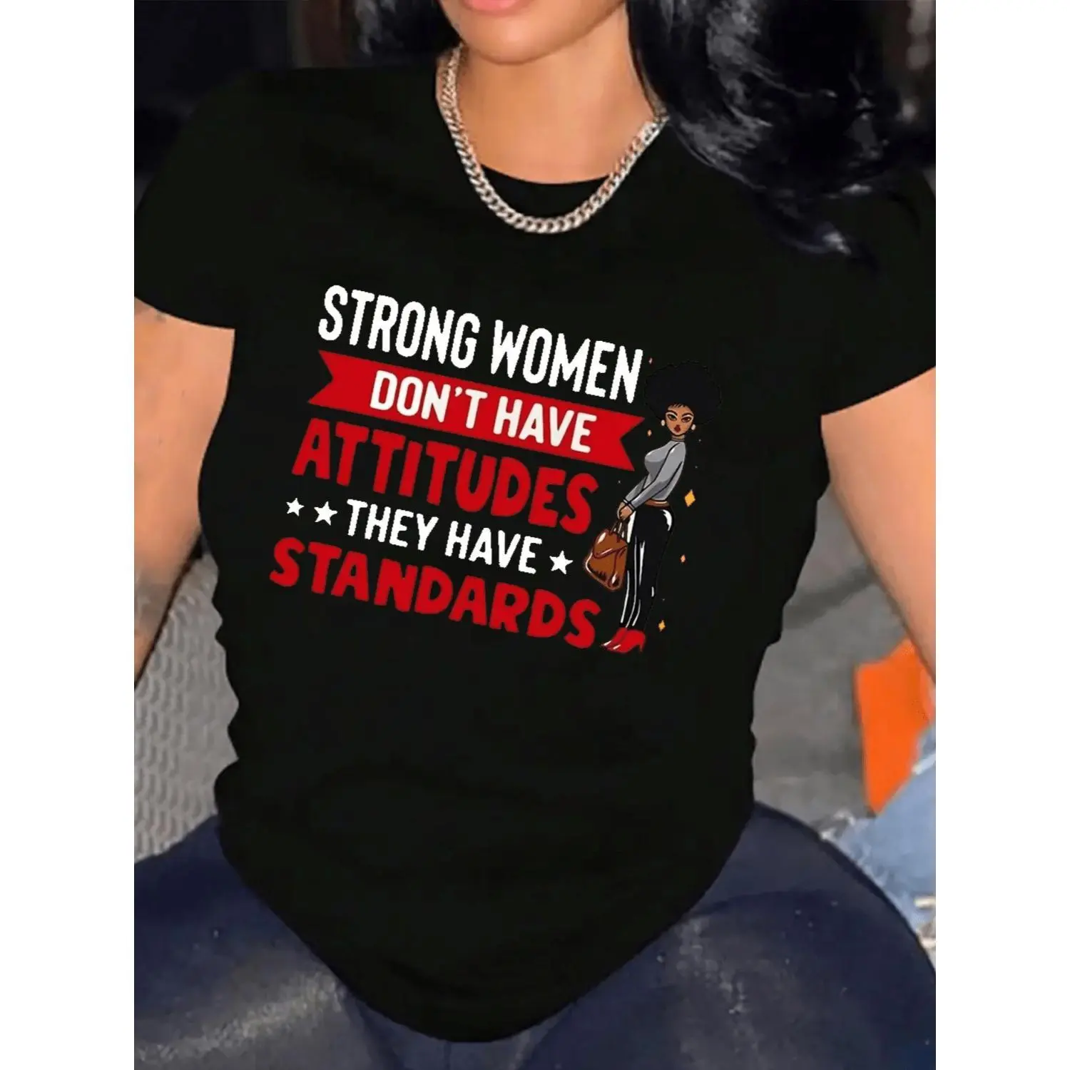 Women's Heavyweight Cotton T-Shirt, Casual Solid Color Crewneck Top with Dropped Shoulders, Loose Fit Breathable Short Sleeve for Daily Wear, Tshirt, Round Neck, Breathable Women's T-Shirts, Casual Women's T-Shirts