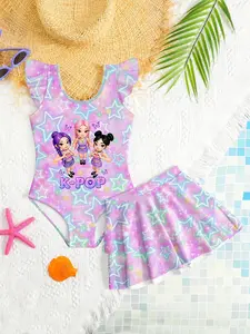 Women's Boho Style Slim-Fitting Two-Piece Set, All-Over Printed Design, Perfect for Casual Wear & Daily