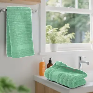 2 Pcs Bathroom Hand Towels Ultra Absorbent Spa Quality Towels Thickened Face Towel Beauty & Personal Care