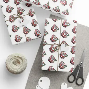 67 Santa Wrapping Paper | Holiday Pattern Roll