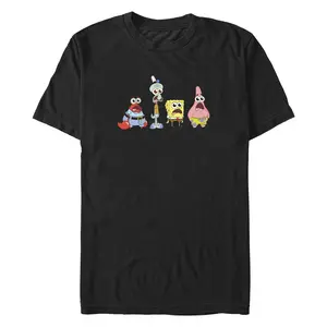 Men's SpongeBob SquarePants Group Stare T-Shirt