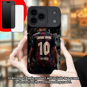 (Ordering an Apple model will include a free screen protector of the corresponding model. Wearing No. 10 Jersey Men's Pattern, Matte Angel Eyes Phone Case, Compatible with iPhone 17/16/15/14/13/12/11