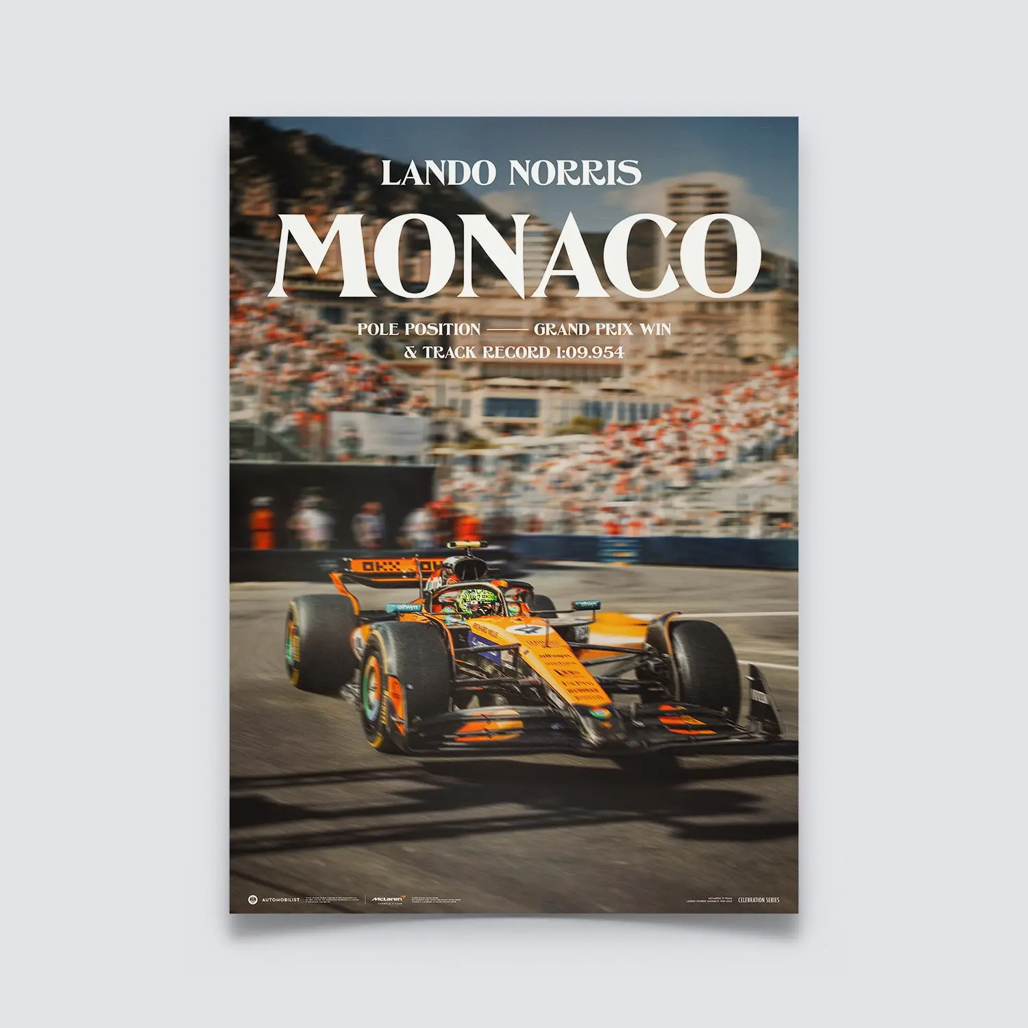 Lando Norris | McLaren Monaco GP™ 2025 Winner – Pole Position Track Record