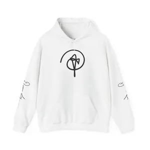 DuaneJay Signature Hoodie Black Logo - Streetwear Pullover