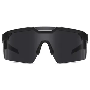 Windproof Sports Cycling Goggles, Safety Polarized Sunglasses, Suitable for Men with Trendy Retro Style, Suitable for Travel and UV Protection