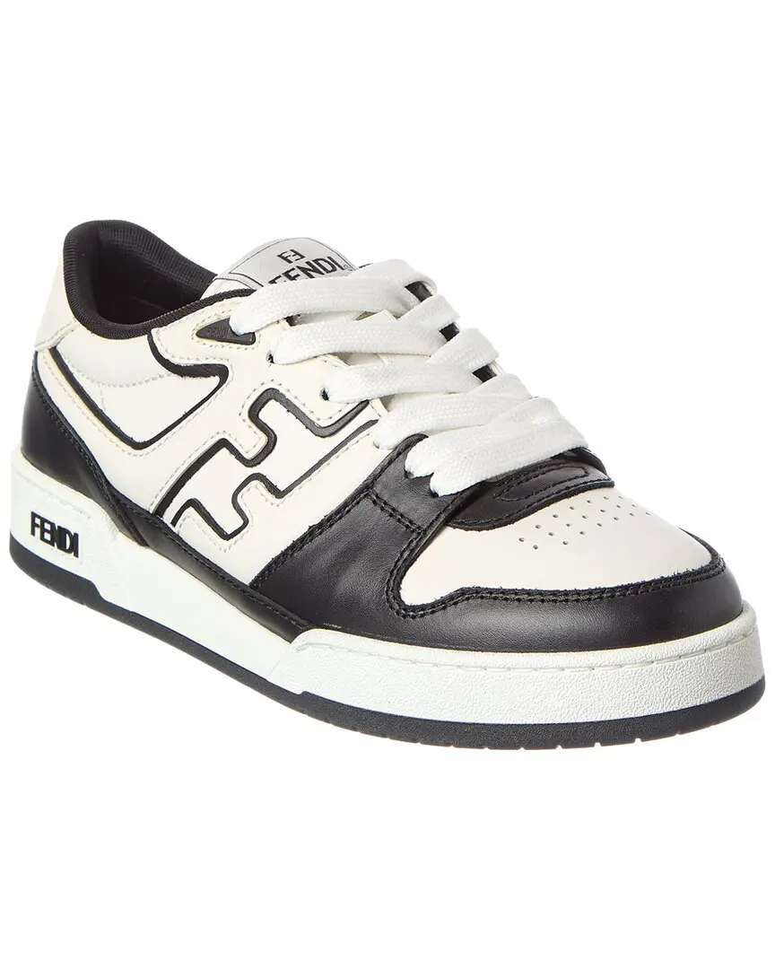 FENDI Match Leather Sneaker