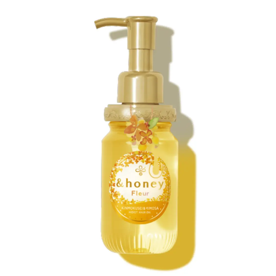 &honey: Fleur Kinmokusei & Mimosa Moist Hair Oil 3.0