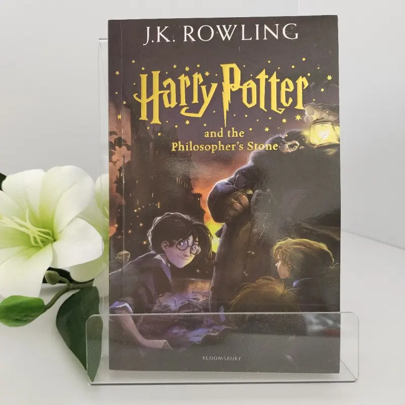 Harry Potter Philosopher's Stone Book, Official Harry Potter Series Novel, Essential Fantasy Reading, Perfect Gift for Fans
