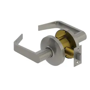 Hager Withnell Lever Passage Cylindrical Lock, No. 000256 Satin Chrome Hager Withnell Lever Passage Cylindrical Lock, No. 000256 Satin Chrome