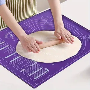 Pad Baking Mat Sheet Kneading Dough Mat For Kitchen Rolling Dough Pizza Large Dough Non-Stick Maker Holder Baking Tools