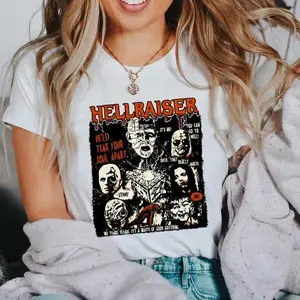Hellraiser Shirt, Horror Pinhead Shirt, Halloween Shirt