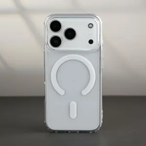 Transparent Magnetic Case Acrylic | iPhone 17 16 15 14 13 12 11 / Samsung Galaxy S26 S25 S24 S23