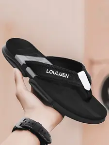 Men's Flip-Flops, Durable PVC Sole, Comfortable Textile Upper, Casual Solid Style, Four Colors Available, Ideal for All Seasons, Classic Sandals