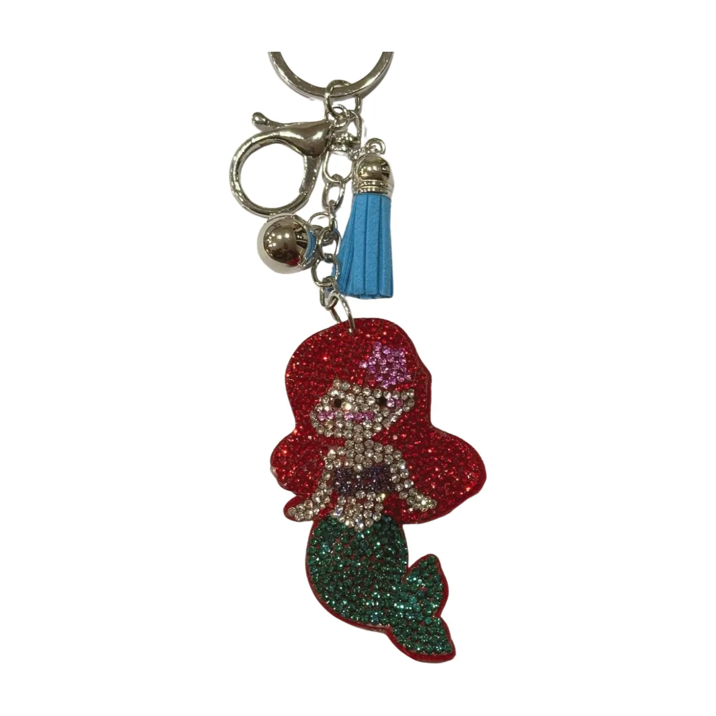 Red Mermaid, Silver Hardware