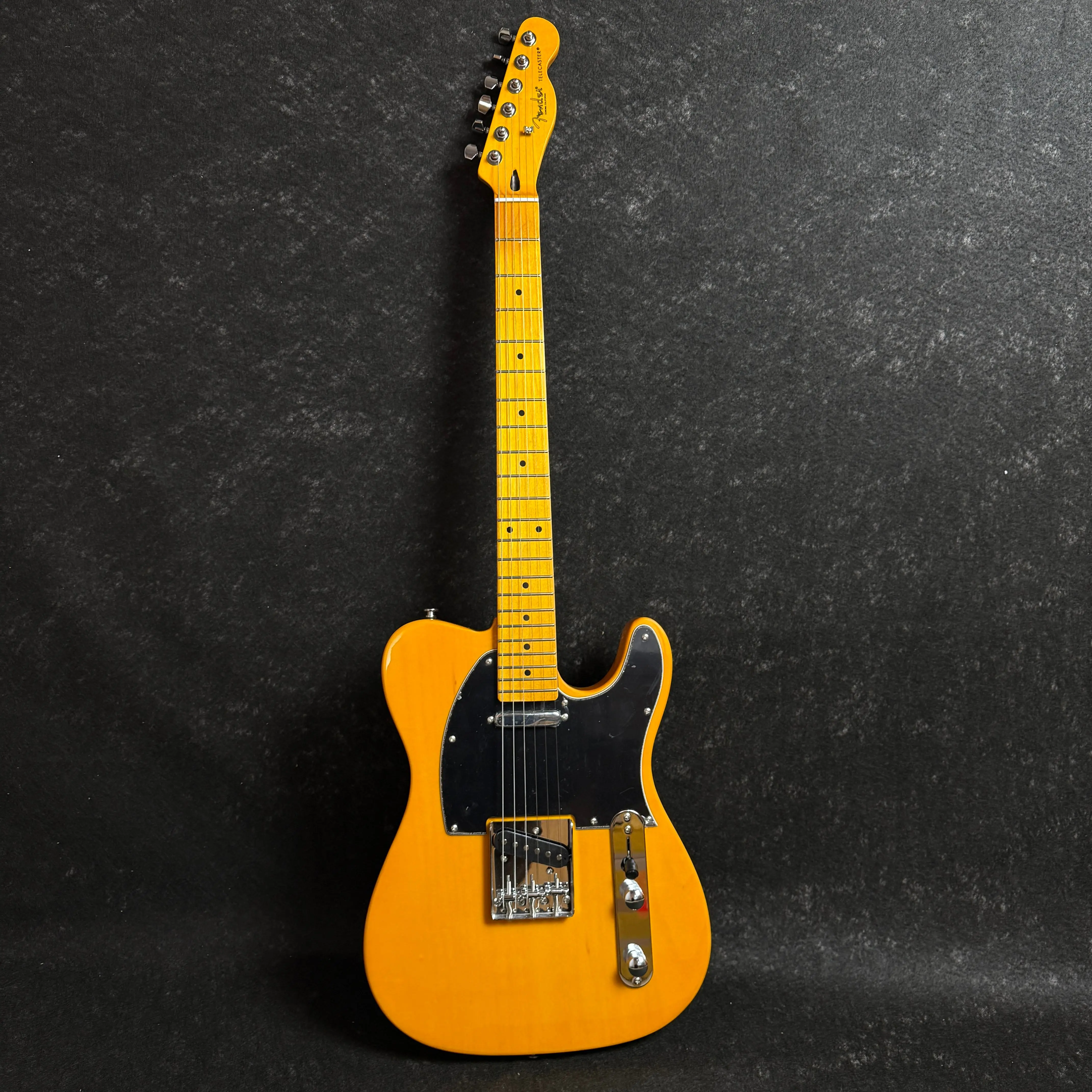 Yellow Telecaster Electric Guitar, 39 Inch, 6 Strings, Maple Neck, S Pickup, Fixed Bridge, Professional Rock Music, Free Shipping