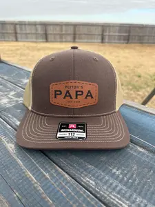 Dad Hat with Names, Personalized Name Hat, Father's Day Gift, Grandpa Hat, Uncle Gift, Dad Birthday Gift, Papa Hat, Gift for Him