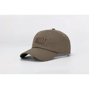 Stally Heritage Western Dad Hat | Khaki Low Profile Adjustable Cap for Men and Women