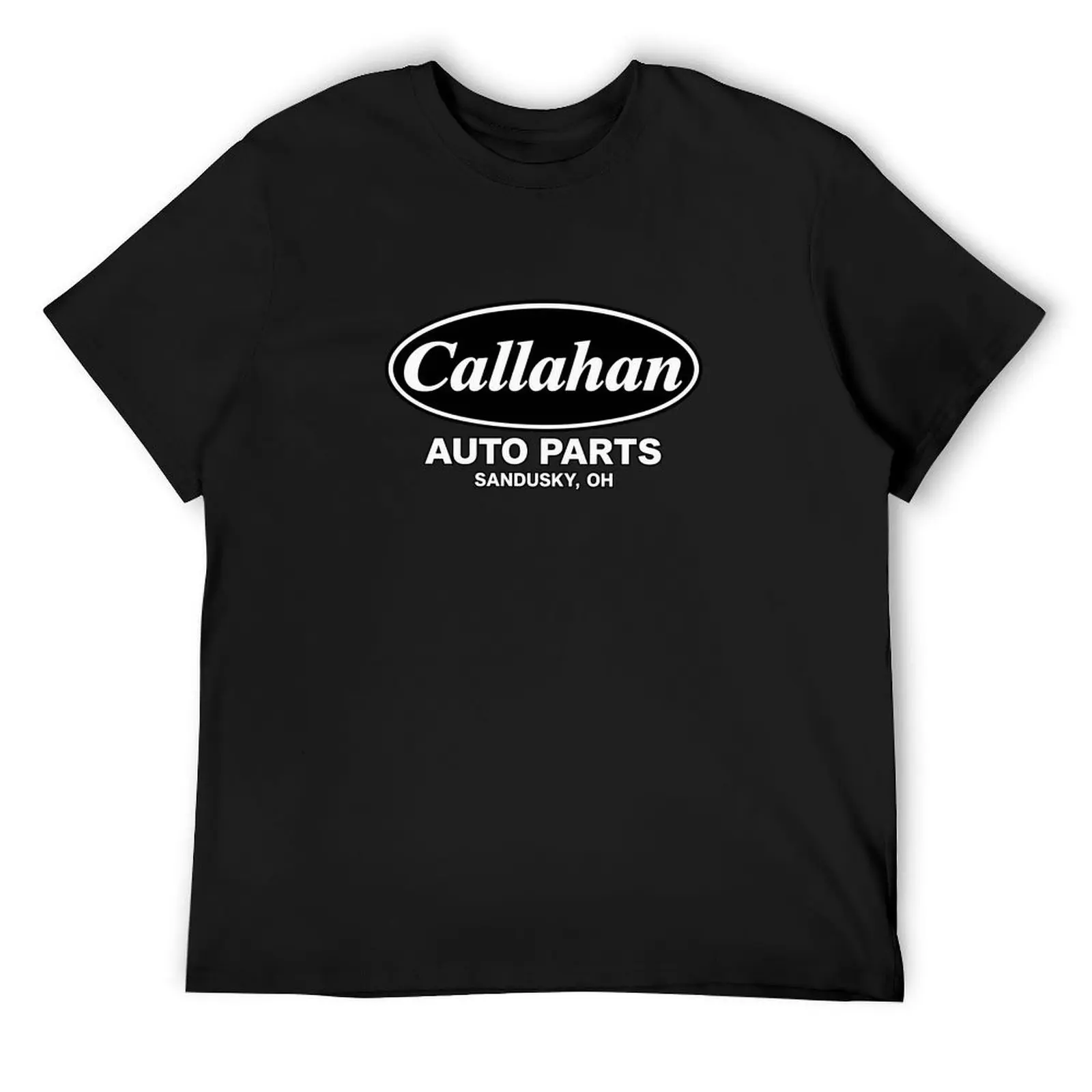 Callahan Auto Parts Graphic T-Shirt, Sandusky Ohio Vintage Auto Shop Tee, Retro Automotive Logo Shirt, Unisex Casual Short Sleeve Cotton Blend Top, Car Lover Gift