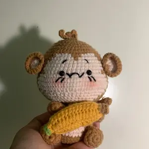 Crochet monkey