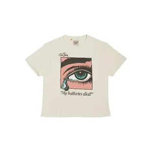 Gallery Dept. Dead Batteries Tee Antique White (men) by StockX