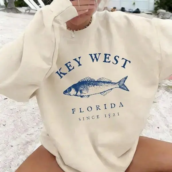 2026 New Autumn And Winter Women's Pattern Print Sweatshirt & Tshirt