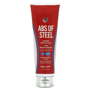 SteelFit Abs of Steel, Maximum Definition Cream, 8 fl oz (237 ml)