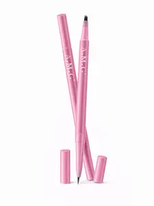 Dual-Ended Eyebrow Pen – 4D Fork Tip for Natural Hair-Like Strokes + Precision Brush Tip for Perfect Brows