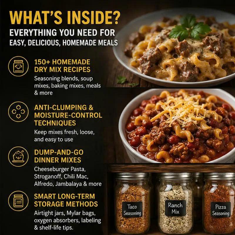 The Ultimate Dry Mix Pantry Cookbook – Dry Mixes & Spice Blends The Ultimate Dry Mix Pantry Cookbook – Dry Mixes & Spice Blends