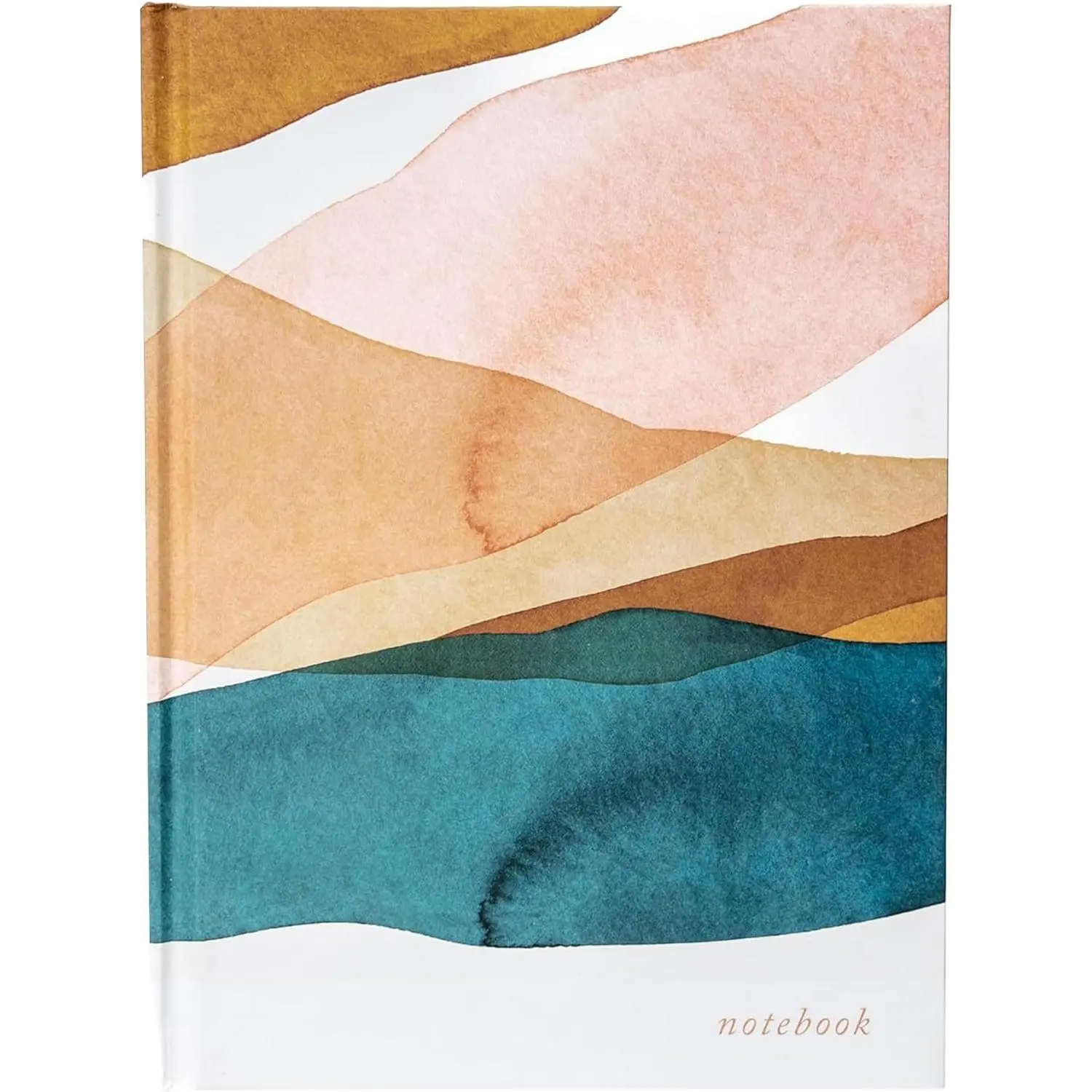 Blank Journal Notebook (120 Pages) - Linen Bound Journaling Book for Writing Notes  More - Flat Lay Diary Journal - Giftable Lined Notebook Journals