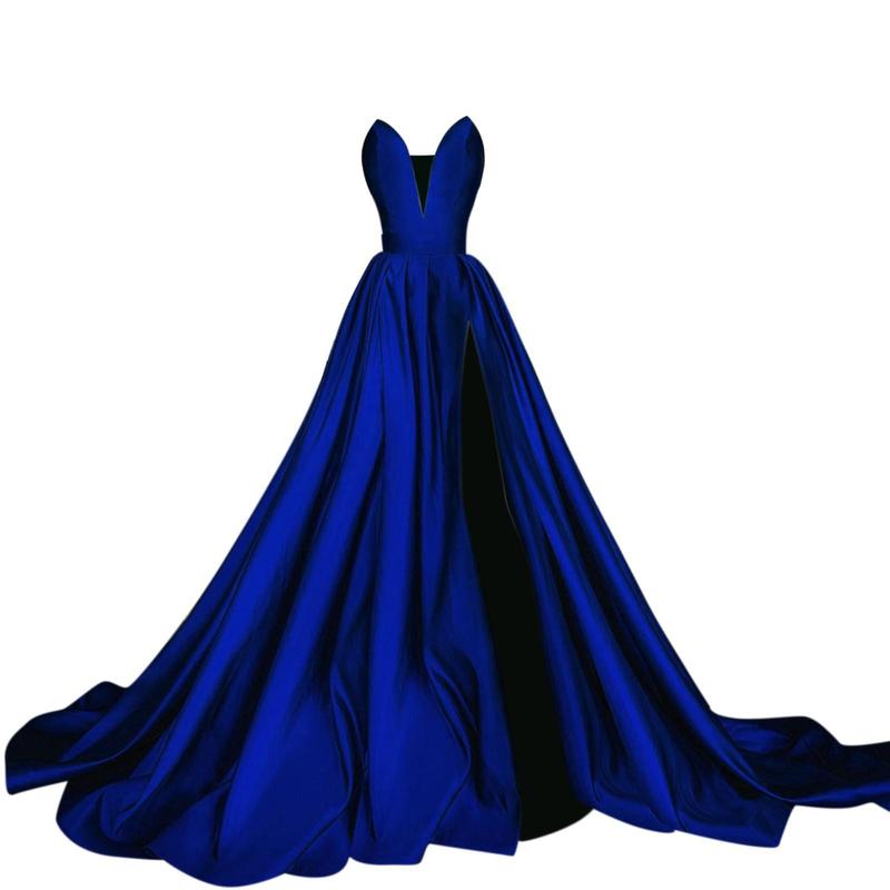 Burgundy Strapless Prom Dress – Sleeveless A-Line Slim Waist Gown with Train for Weddings & Parties