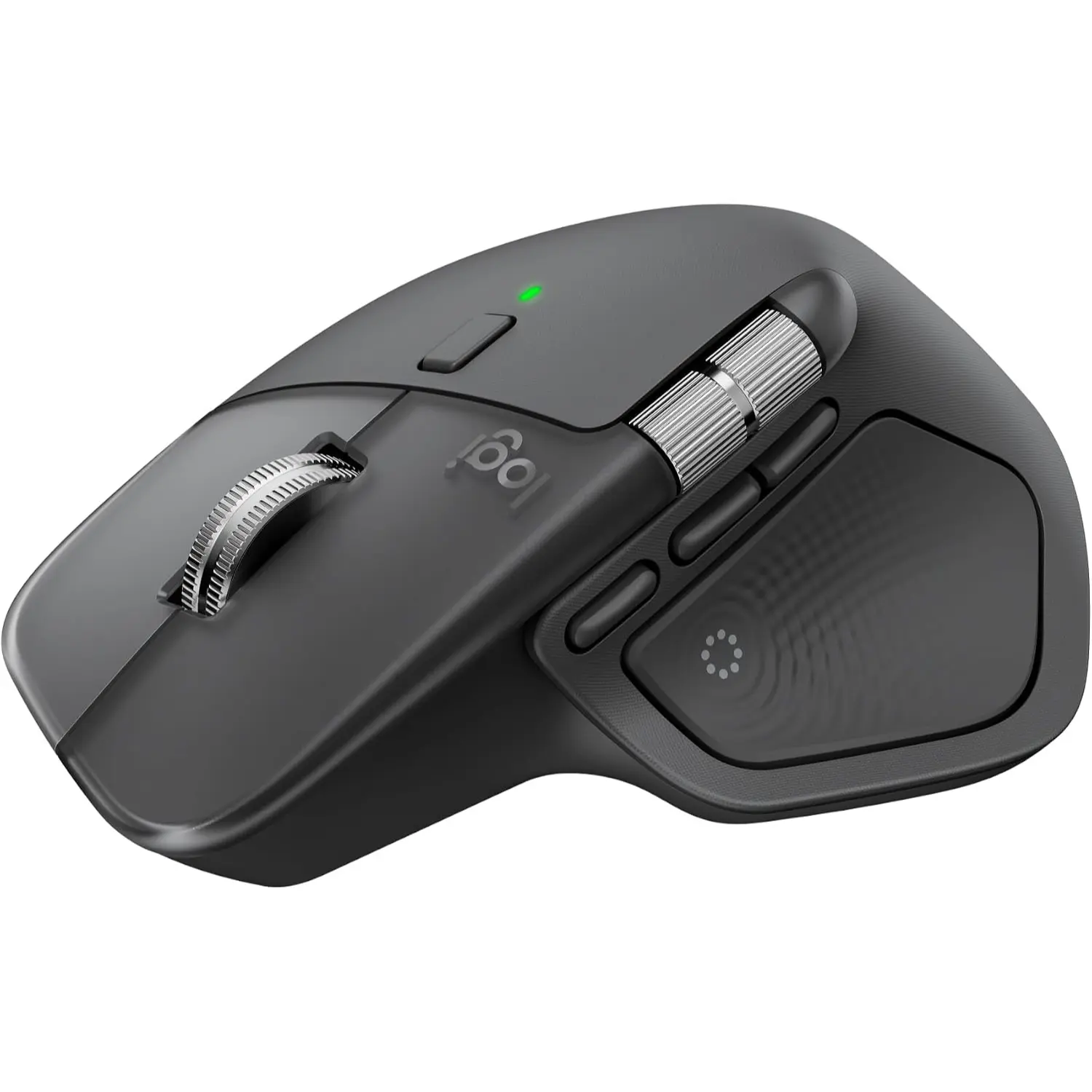 Logitech MX Master 4 Ergonomic Wireless Mouse with Haptic Feedback, MagSpeed Scroll, 8K DPI, Quiet Clicks, USB-C
