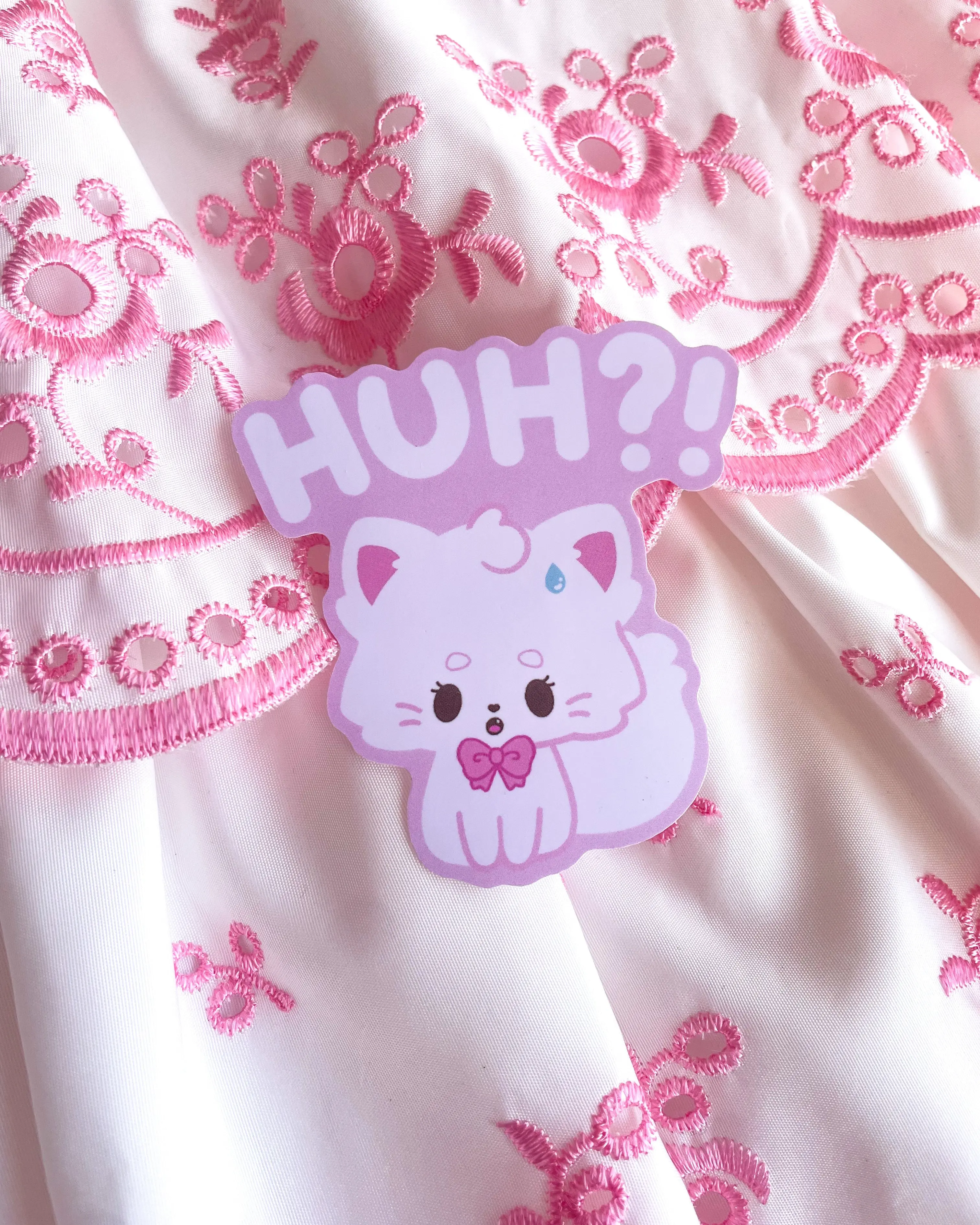 HUH Kitten Sticker