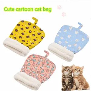 Cozy Half-Enclosed Cat Bed & Sleeping Bag for Dogs and Cats Deep Sleep Blanket for Comfort Snug and Enclosed Design Perfect Pet Rest Space