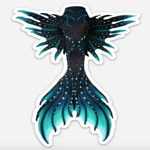 Twilight Tide Signature Tail Sticker