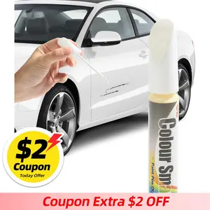 2025 New Car Scratch Remover,Car Paint Scratch Repair,Car Scratch Remover Pen,Car Accessories Car Pro Mending Car Remover Scratch Repair Paint Pen,Touch Up Paint for Cars Paint Scratch Repair (White)