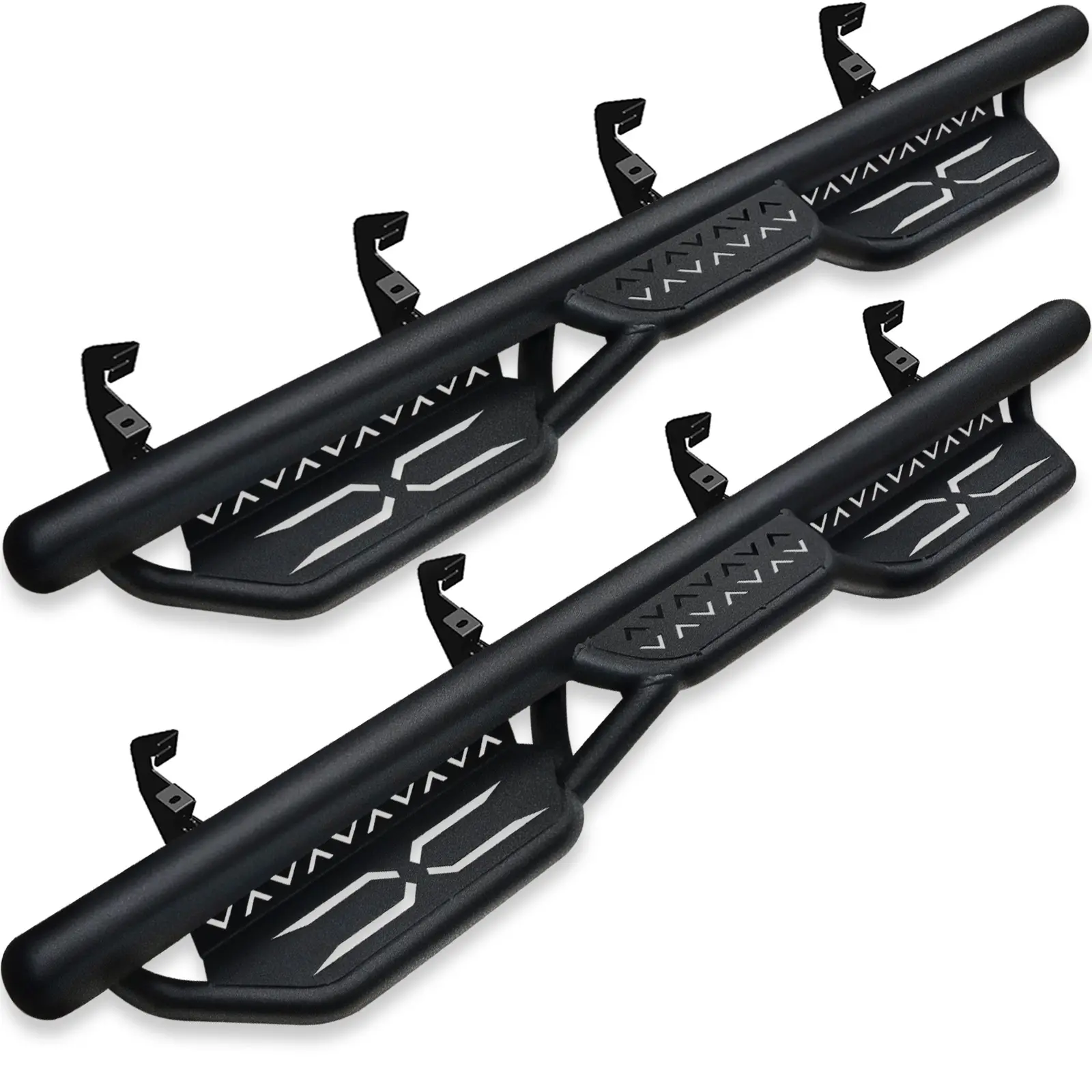 【EYOUHZ】Crew Cab Running Boards Side Steps Compatible with 2019-2026 Chevy Silverado & GMC Sierra 1500, 2020-2026 Chevrolet Silverado/GMC Sierra 2500 HD 3500 HD Crew Cab (Excl 2019 1500 LD/Limited)