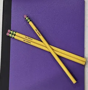 Personalized Laser Engraved Ticonderoga #2 Pencils / Teacher Appreciation Gift